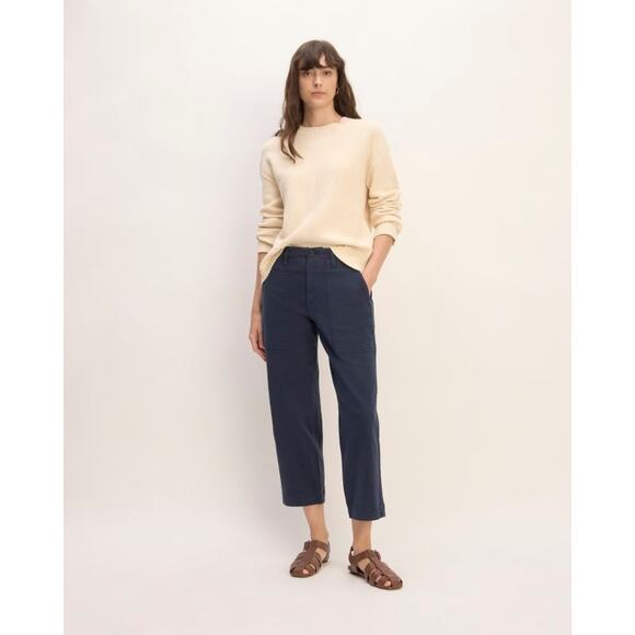 Everlane The Organic Utility Pant in Navy 2 - Picture 2 of 9